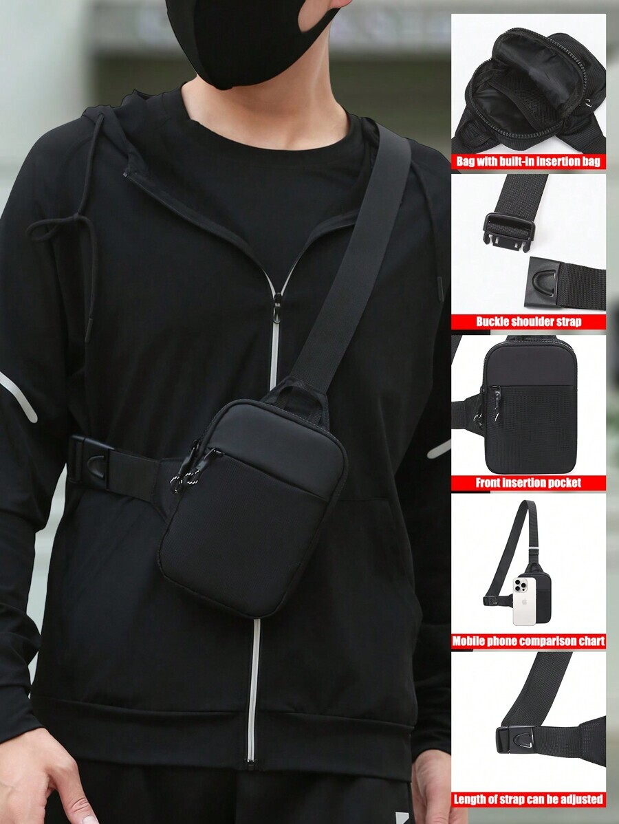 バッグ メンズ ウエストバッグ 1個 ユニセックス ファッション サメ柄 多機能 ショルダーバッグ、クロスボディバッグ、スリングバ拍卖