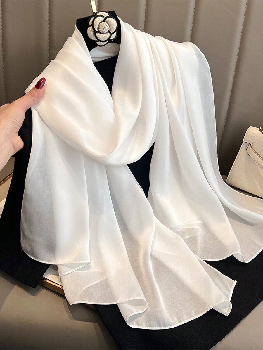 アクセサリー レディース スカーフ 1枚 女性用 90*180cm ボヘミアン調 クラシック 無地プリントスカーフ、ファッショナブ拍卖