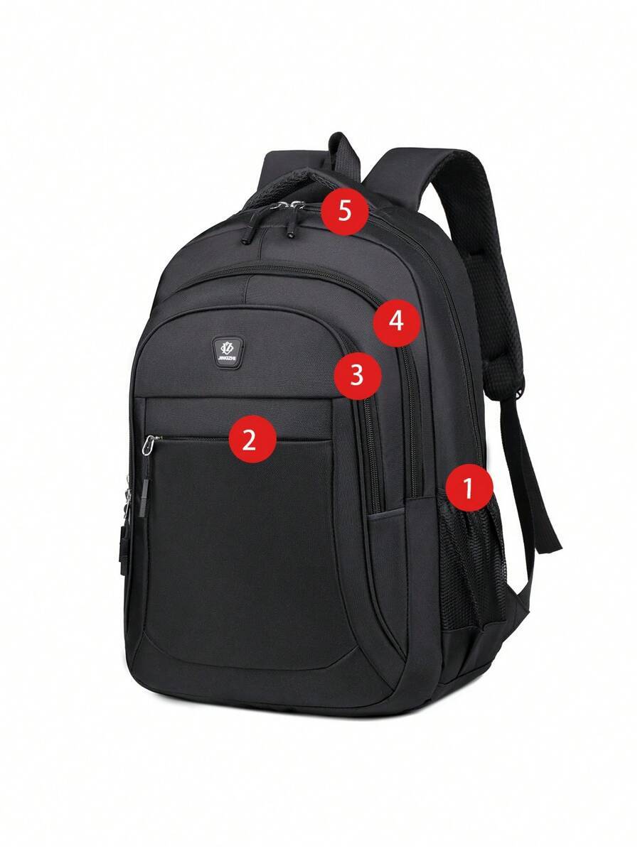 バッグ メンズ バックパック オックスフォード生地 大容量 多機能 メンズバックパック通勤 スクールサプライ用 本、ファイル、ラン拍卖