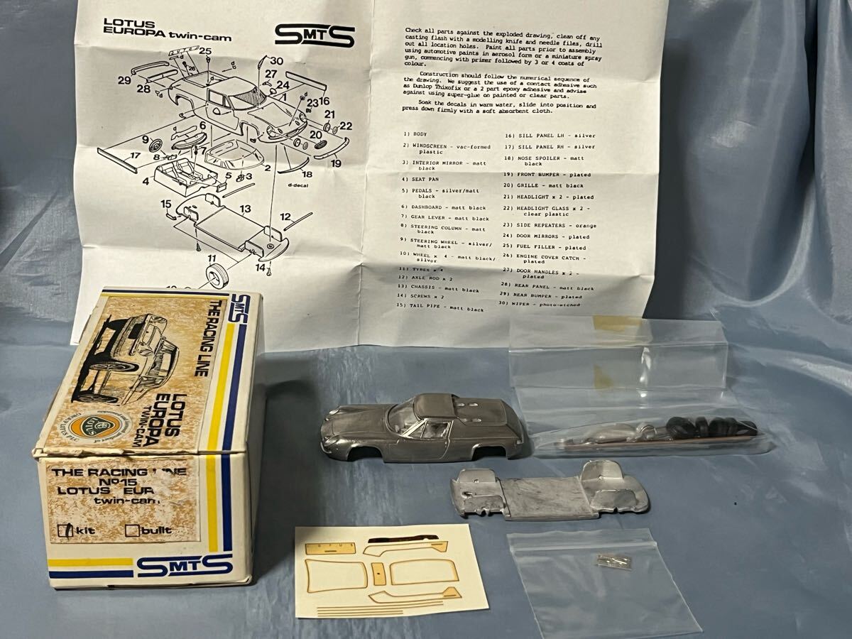 SMTS製  レジンキット  ロータス ヨーロッパ ツインカム   1/43拍卖