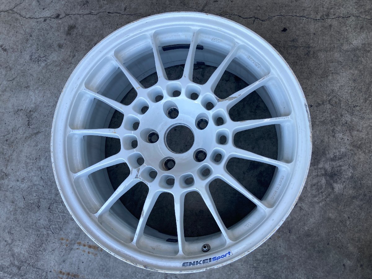 ENKEI エンケイ  18インチ ホイール 1本 18インチ 8J PCD 114.3 +35  5穴  7990拍卖