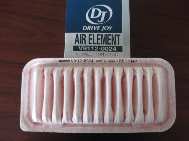 ★☆エアーエレメント(bB NCP31・35・30)純正交換タイプ 0024 トヨタモビリティパーツ日本製 新品拍卖