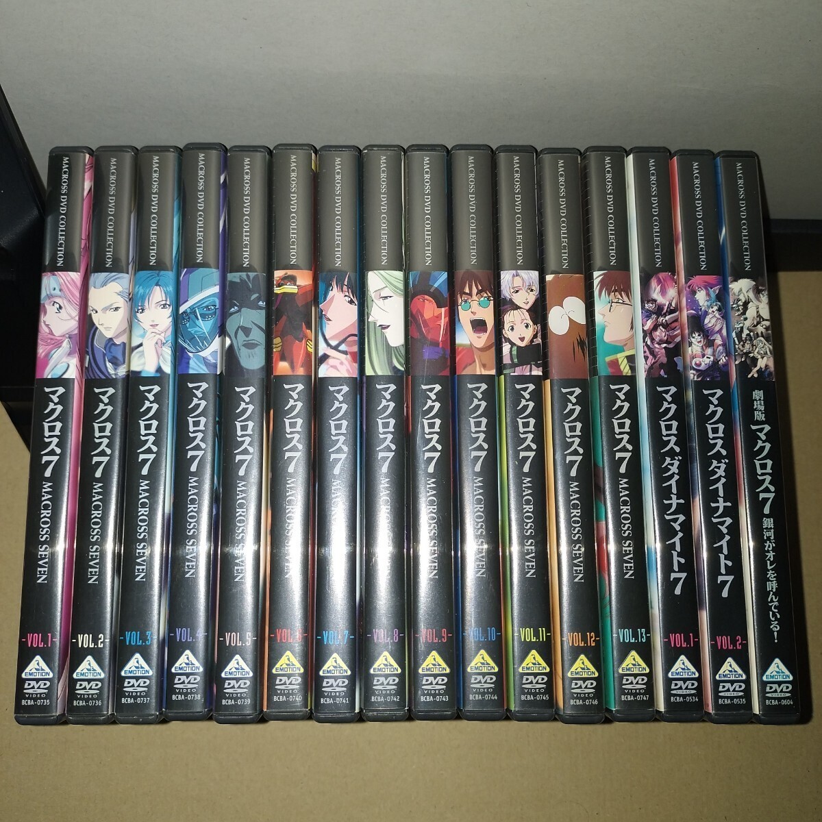 ★美品/国内正規品/セル版DVD★マクロス7 単巻版 全13巻セット +OVA マクロスダイナマイト7 全2巻 +劇場版 銀河がオレを呼んでいる!拍卖