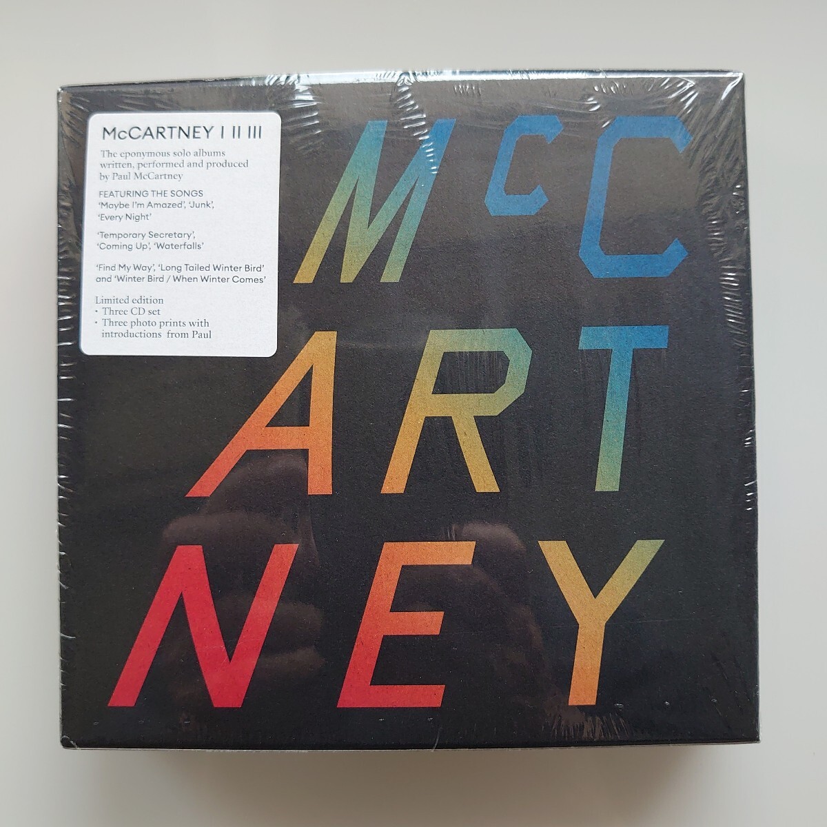 輸入盤CD Paul McCartney「McCartney I/II/III 」BOX拍卖