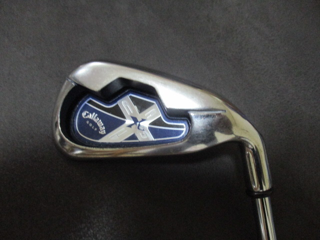 中古 callaway X-18 9番アイアン 9ー030 スチールUNIーFLEX セル浮き0,2cm拍卖