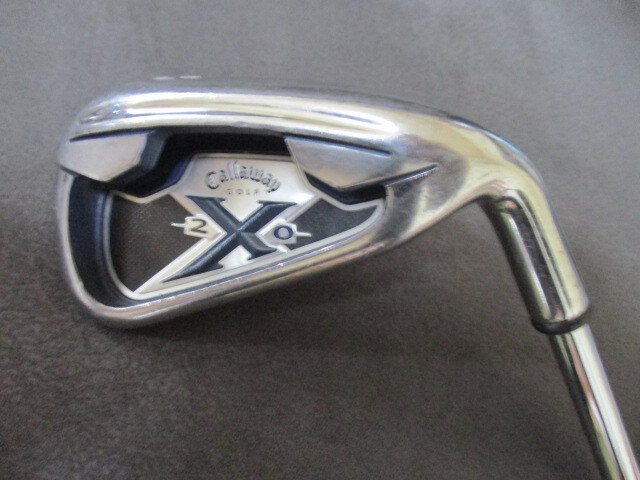 中古 callaway X-20 6番アイアン 6ー038 スチール UNIーFLEX拍卖