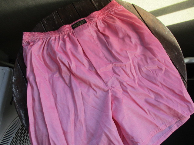 未使用 男性タイシルクトランクス ピンク Mサイズ 1枚700円から拍卖