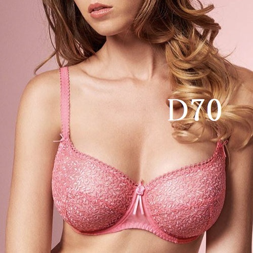 D70☆EMPREINTE ・オンプランテ 高級海外 大人ブラ ピンク拍卖