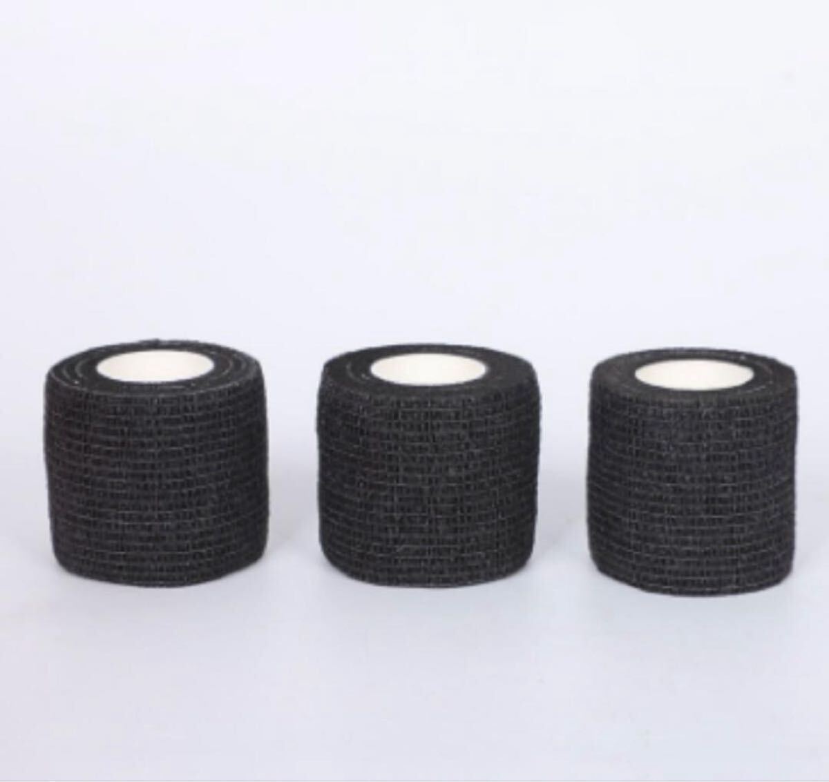 【再入荷! ブラック】フィッティングテープ 5㎝幅 6巻 スポーツ拍卖