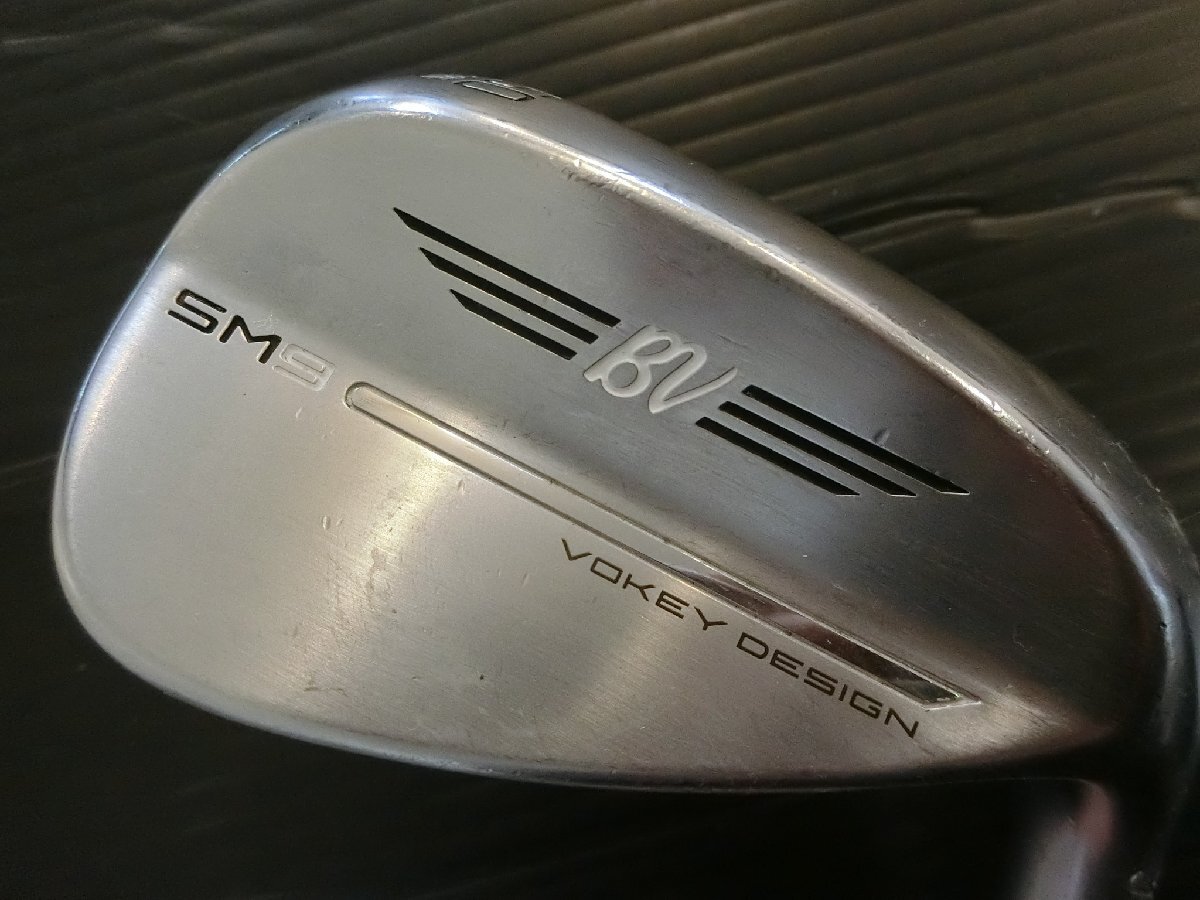 タイトリスト SM9 ツアークローム ウェッジ /50°-08F/ダイナミックゴールド/WEDGE FLEX (S200)拍卖