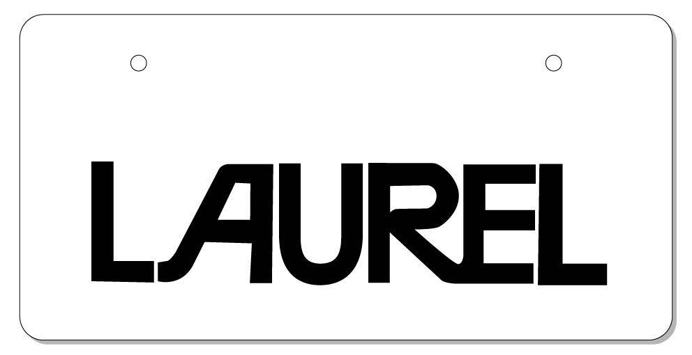 展示用ナンバープレート LAUREL ローレル オフ会 撮影用などに拍卖