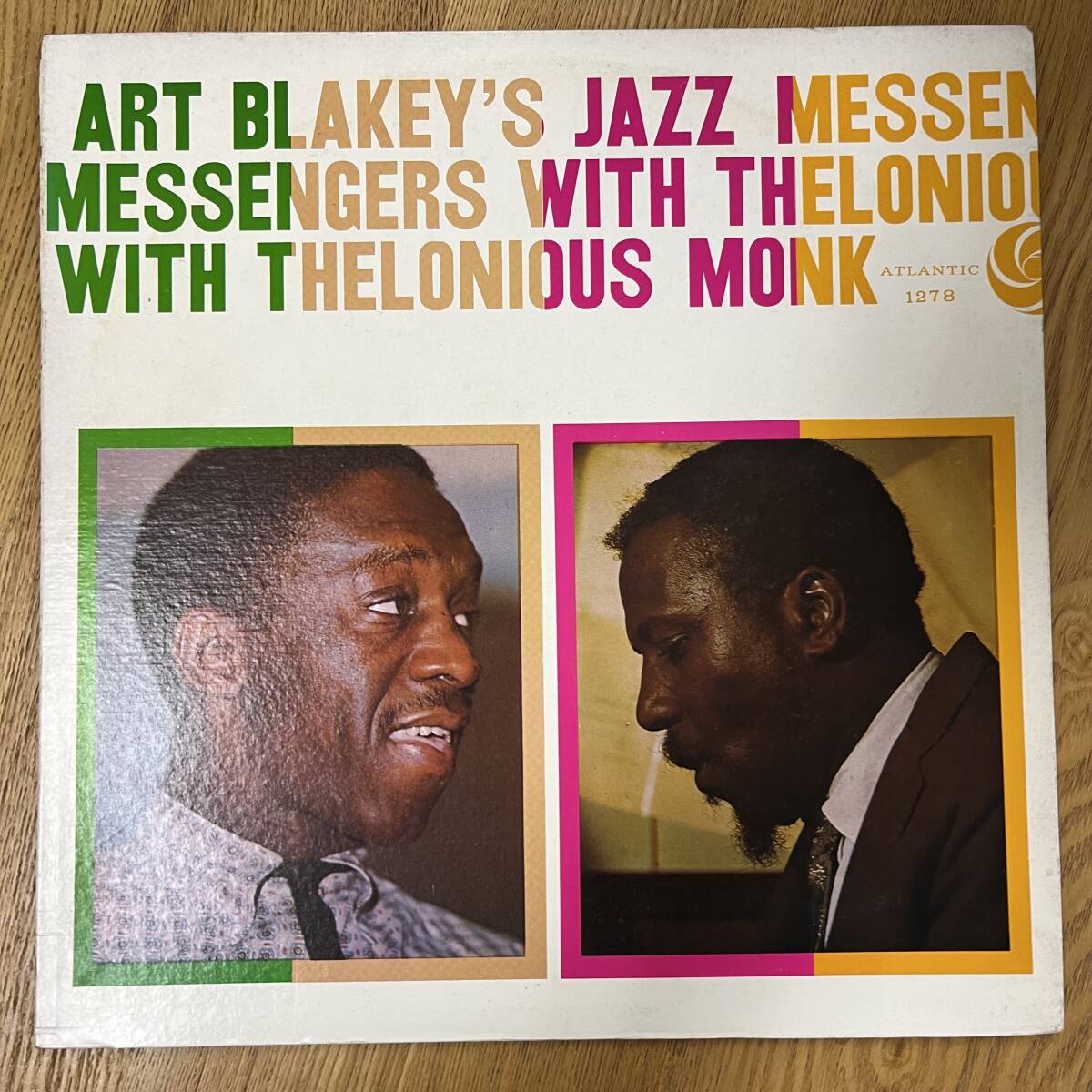 同梱5枚以上送料無料 Art Blakey's Jazz Messengers With Thelonious Monk / SD 1278 / 1977年 / US NB0407-37拍卖