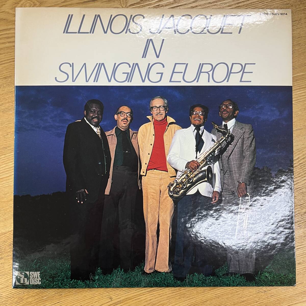同梱5枚以上送料無料 国内盤 Illinois Jacquet / In Swinging Europe / イリノイ・ジャケー / Swedisc SJ25-9014 / ライナーNB0415-25拍卖