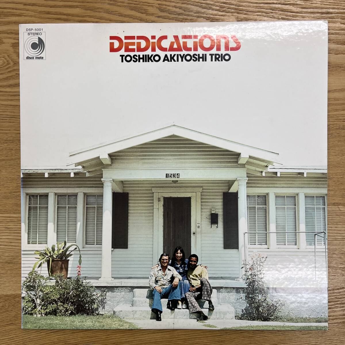 同梱5枚以上送料無料 Toshiko Akiyoshi Trio「Dedications」LP(12インチ)/Discomate(DSP-5001) NB0415-32拍卖