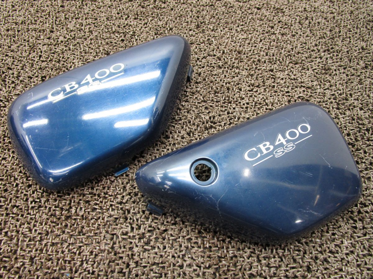 CB400SS サイドカバー 左右 ▲Z278!NC41 ホンダ 【 NC38E 】 キャブ車 動画有 セル付拍卖