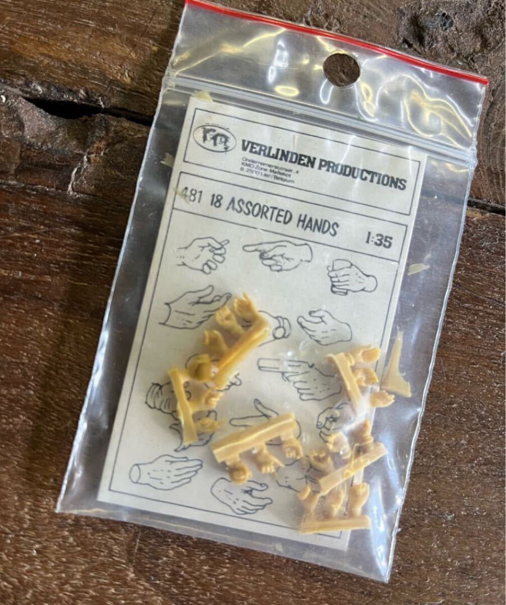 VERLINDEN PRODUCTIONSOndeи,4KMO-Zone MeB-2500 Lier/ Belgium481 18 ASSORTED HANDS1:35戦車ジオラマ拍卖