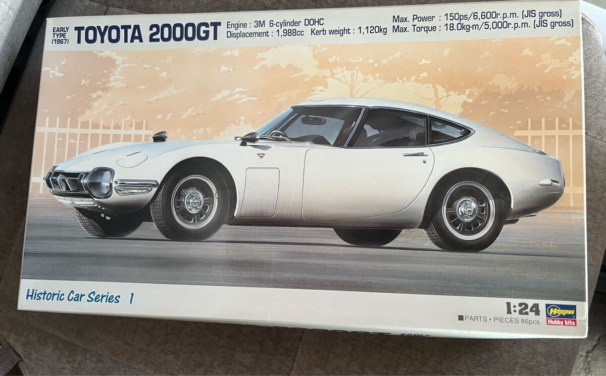 ★1/24 HASEGAWA TOYOTA 2000GT EARLY TYPE 1967 ハセガワ トヨタ 2000GT 前期型 1967絶版当時物拍卖