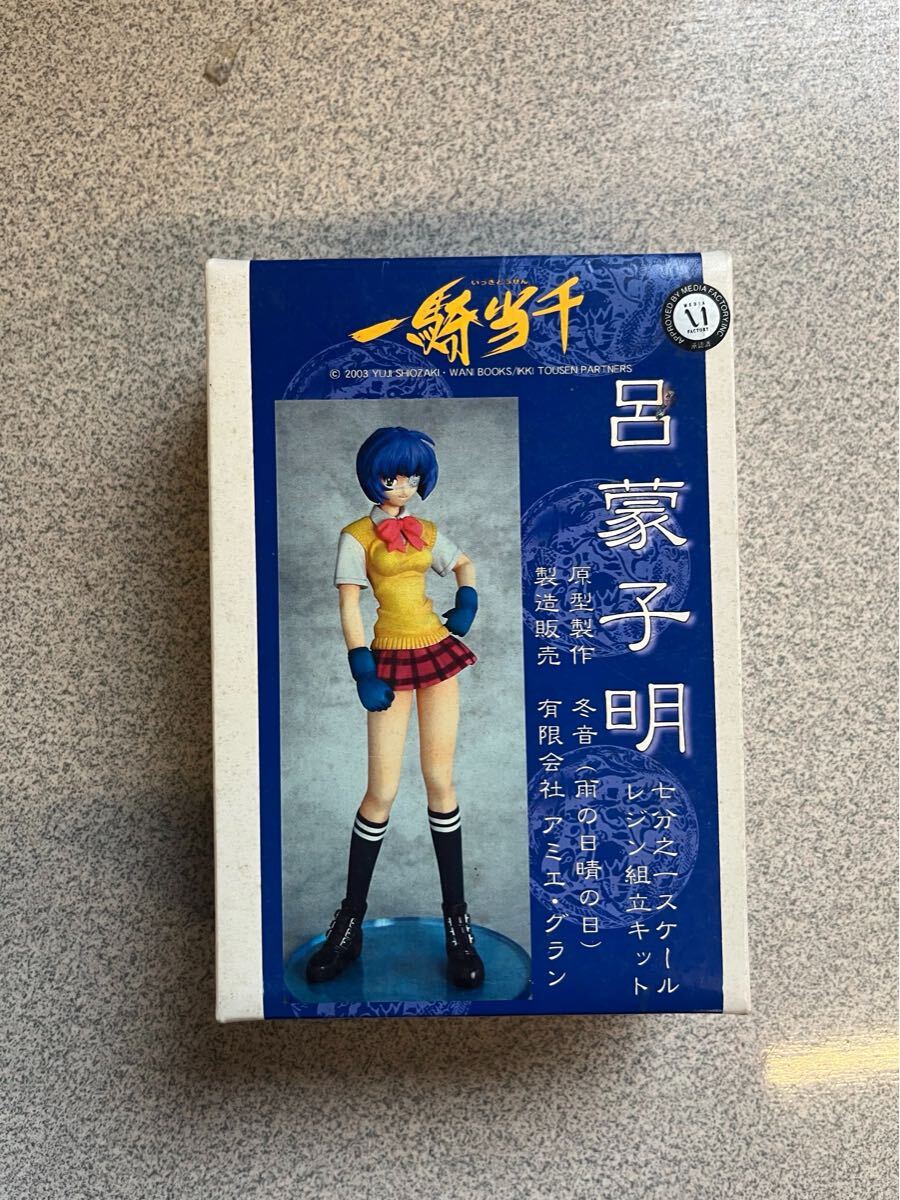 アミエ・グラン 1/7スケール レジンキャスト組み立てキット 呂蒙子明 一騎当千『雨の日晴れの日』絶版ガレージキットガレキキャスト絶版拍卖