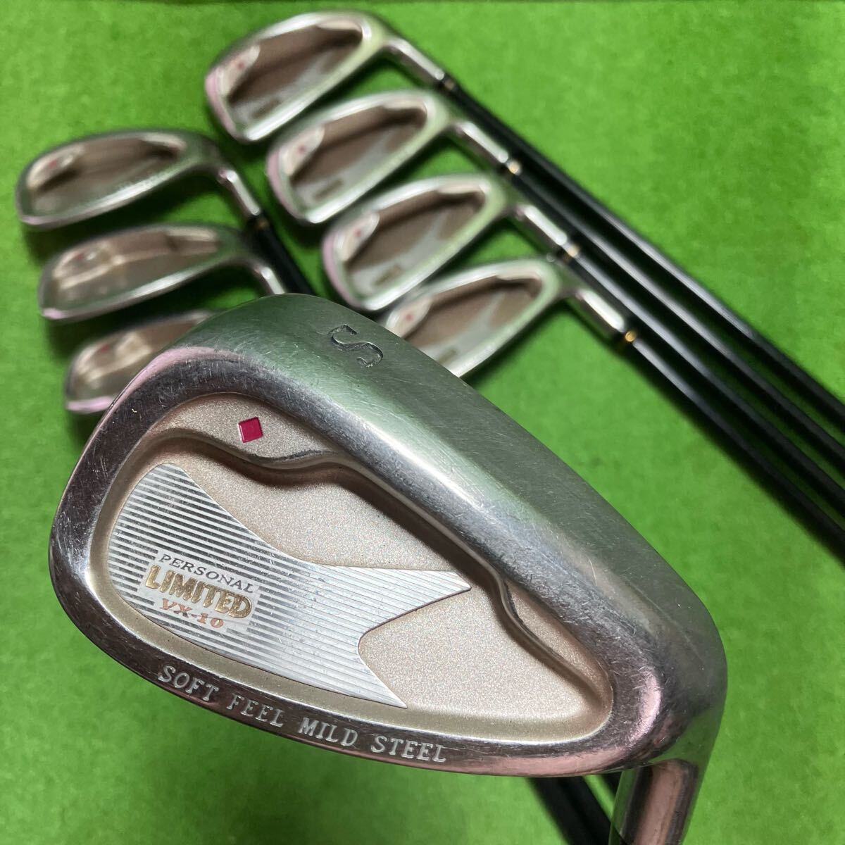AIS-163 シントミゴルフ LIMITED VX-10 ユニセックス アイアン8本セット #5〜S オリジナルシャフト カーボン フレックスR 全国送料無料拍卖