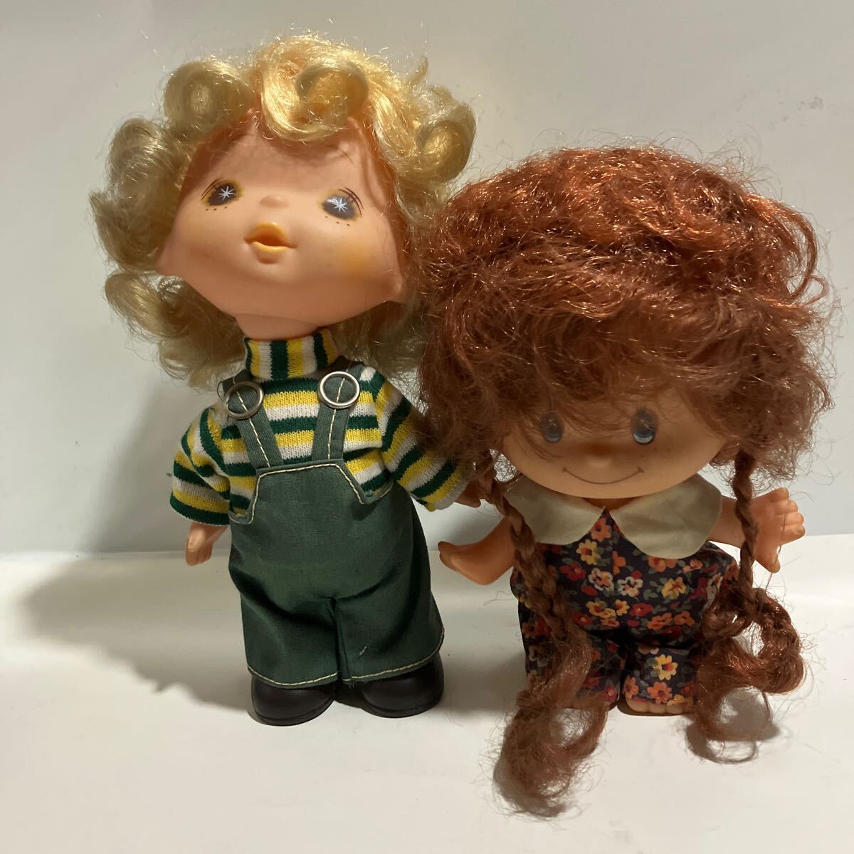 レトロ ソフビ人形 2体セット 高さ約15-20cm 送料無料 拍卖