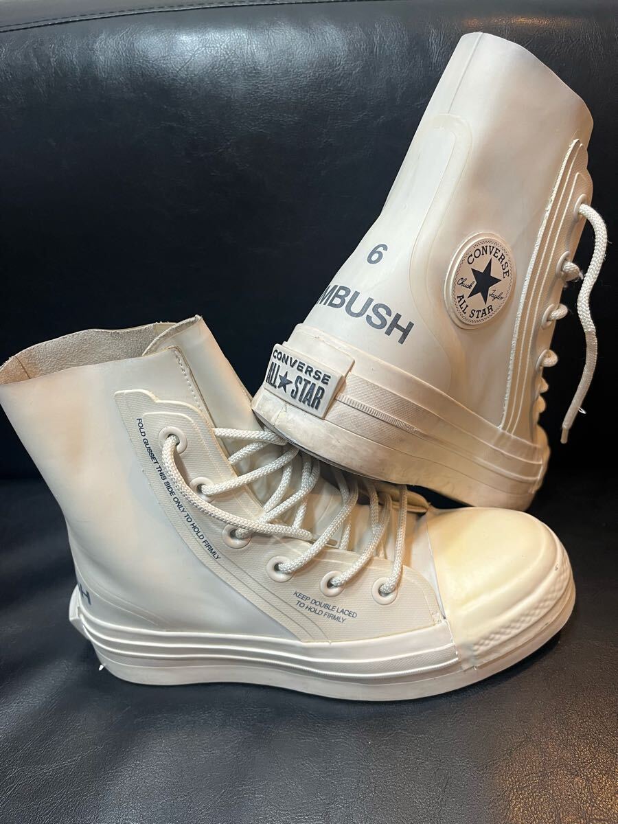 AMBUSH CONVERSE ブーツ ホワイト 24.5拍卖