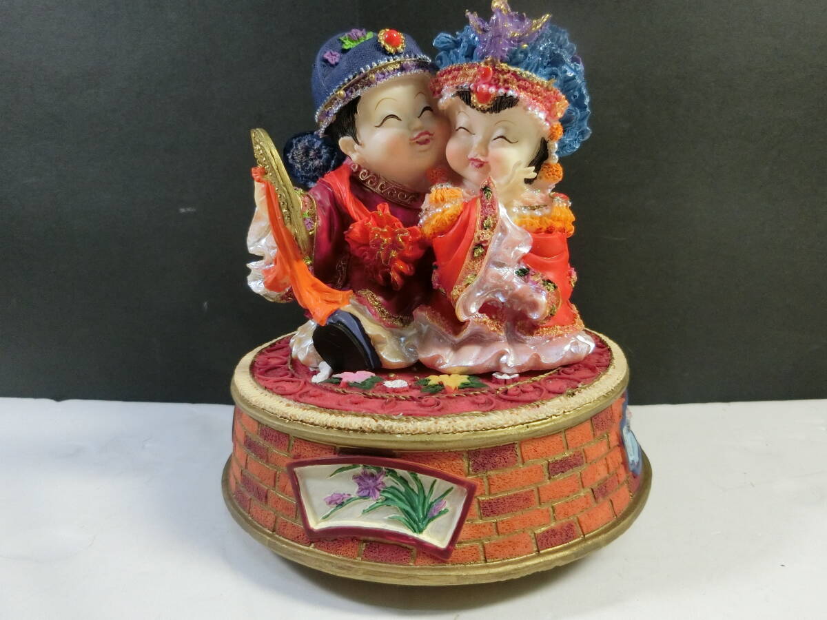 ☆オルゴール 花嫁 新郎 新婦 古代 結婚式 難あり拍卖