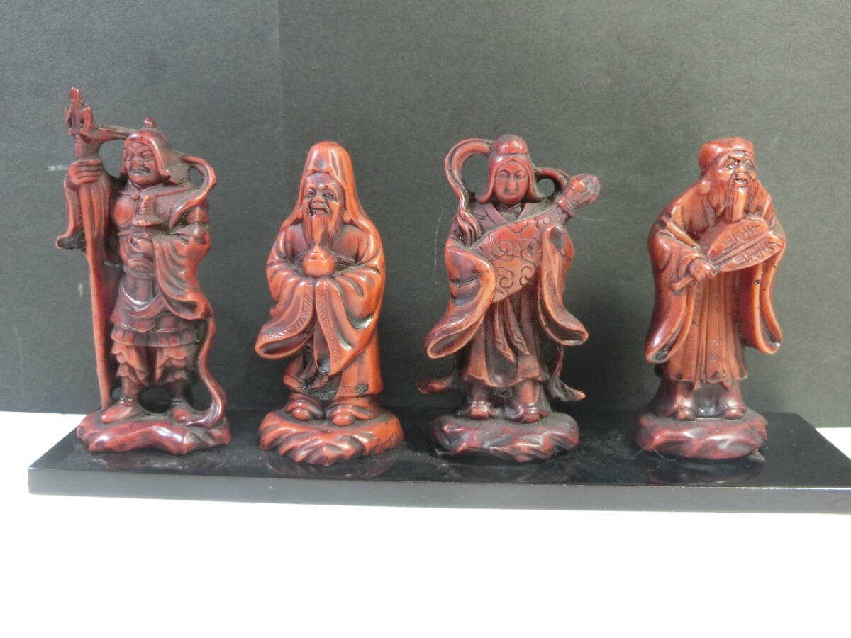 ■七福神 置物 縁起物 毘沙門天 福禄寿 弁財天 寿老人 インテリア 人形拍卖