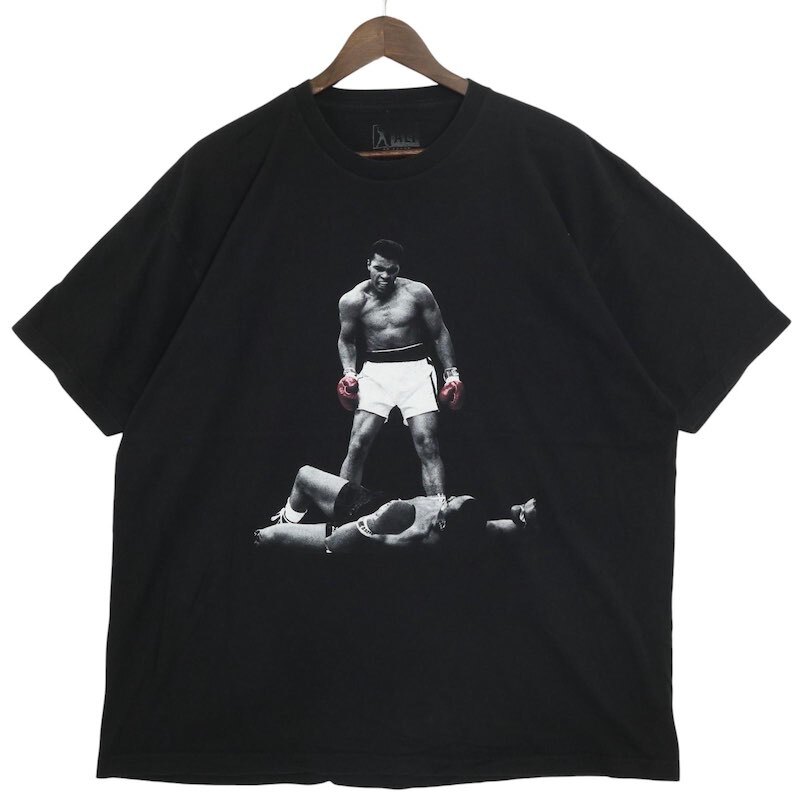 ARI モハメドアリ クルーネック半袖プリントTシャツ メンズUS-2XL ブラック 映画 ムービー hsc-0361n拍卖