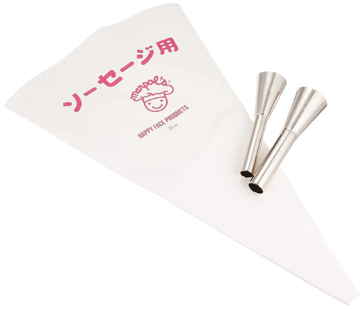 田中糧機製作所 田中糧機 ソーセージ用口金セット(絞り袋付き) ウィンナ&フランク用 No.3300拍卖