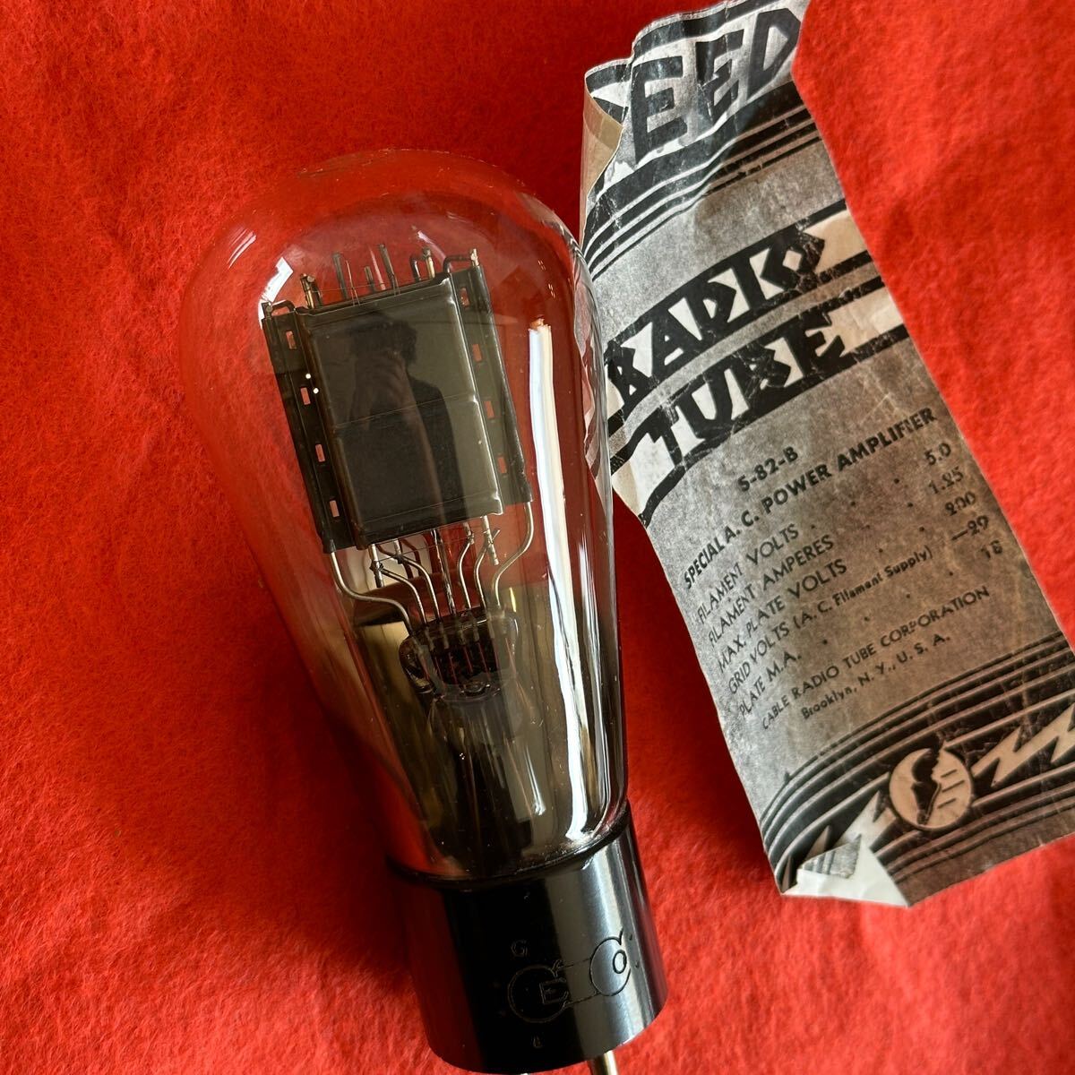 真空管 182 // Ce Co Manufacturing Co., Inc. 45 Ef 5v バージョン 拍卖