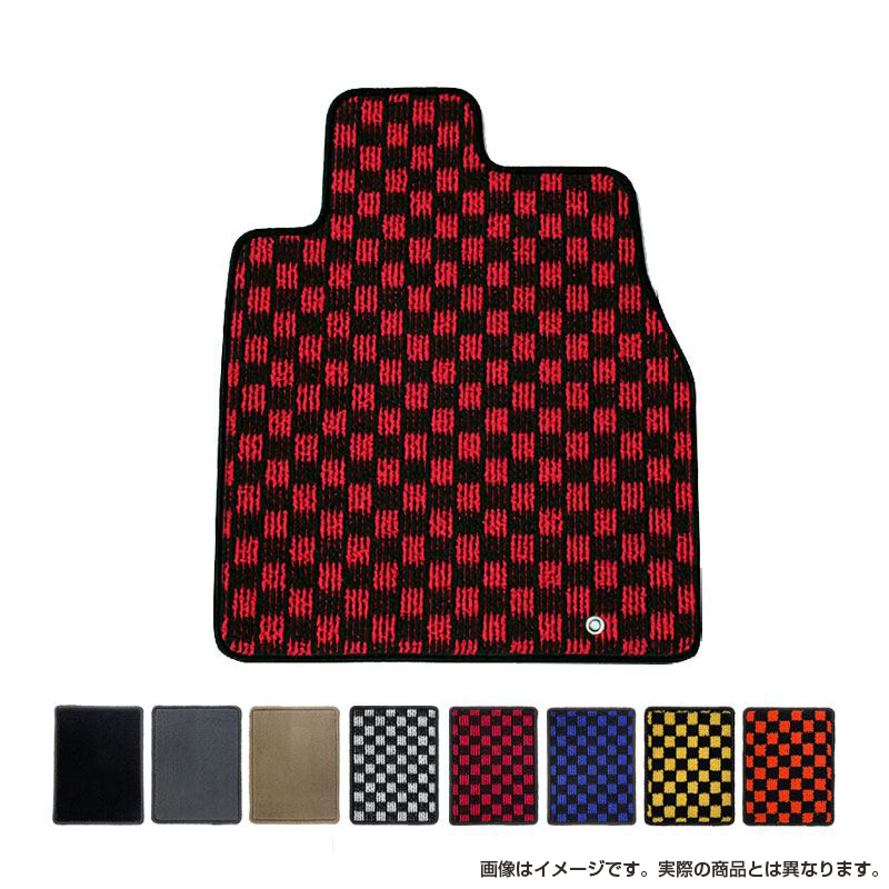 フロアマット ソアラ GZ10 (S58.~S61.) TH611405 【チェック×ホワイト】拍卖