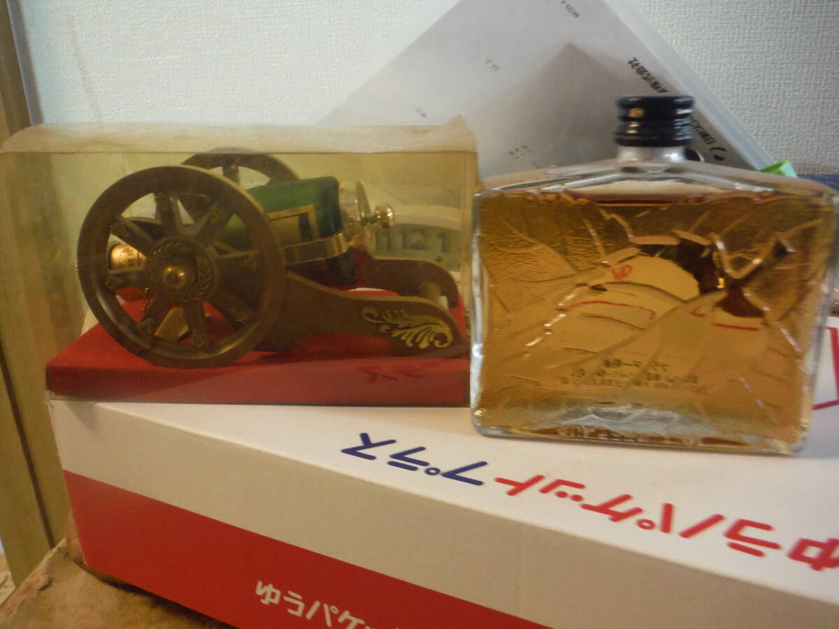 ドーヴィル L Dorville ミニチュア 砲台 50ML サントリー 100ML 特級表示  未開封拍卖