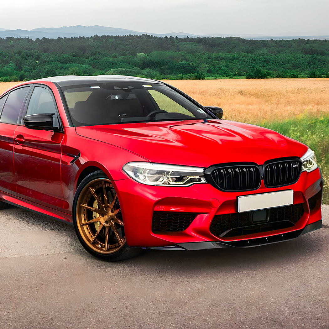 スポーティ全開♪ BMW フロントバンパー リップ スポイラー F90 M5 ベースグレード コンペティション 35ヤーレエディション拍卖