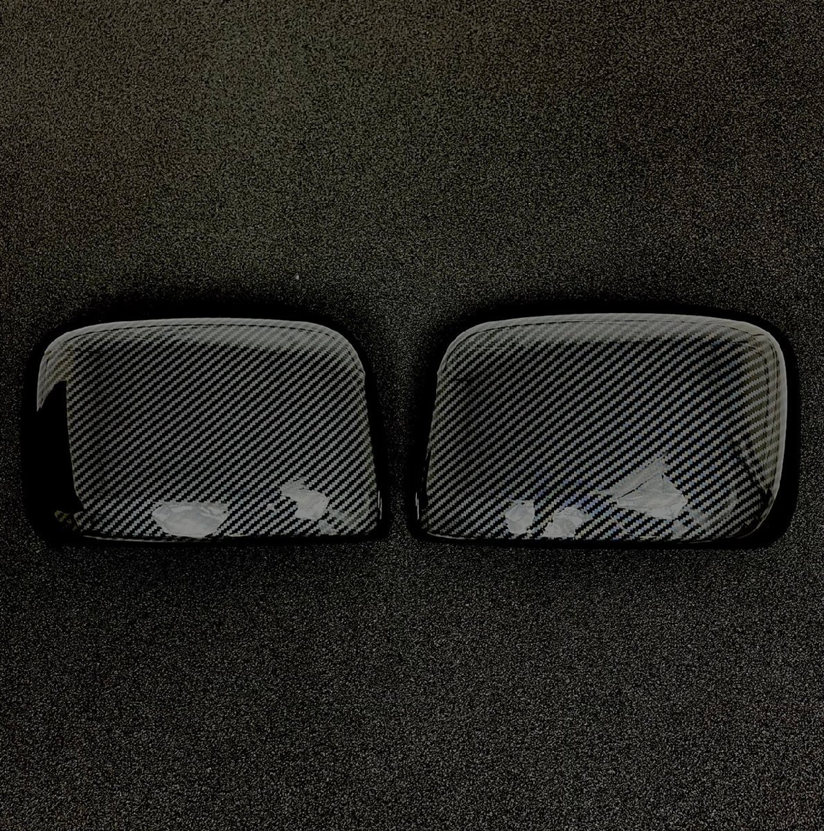 スポーティ全開♪ カーボン ルック ドアミラー カバー パレットSW MK21S GS XS TS リミテッド リミテッドII アイドリングストップ拍卖