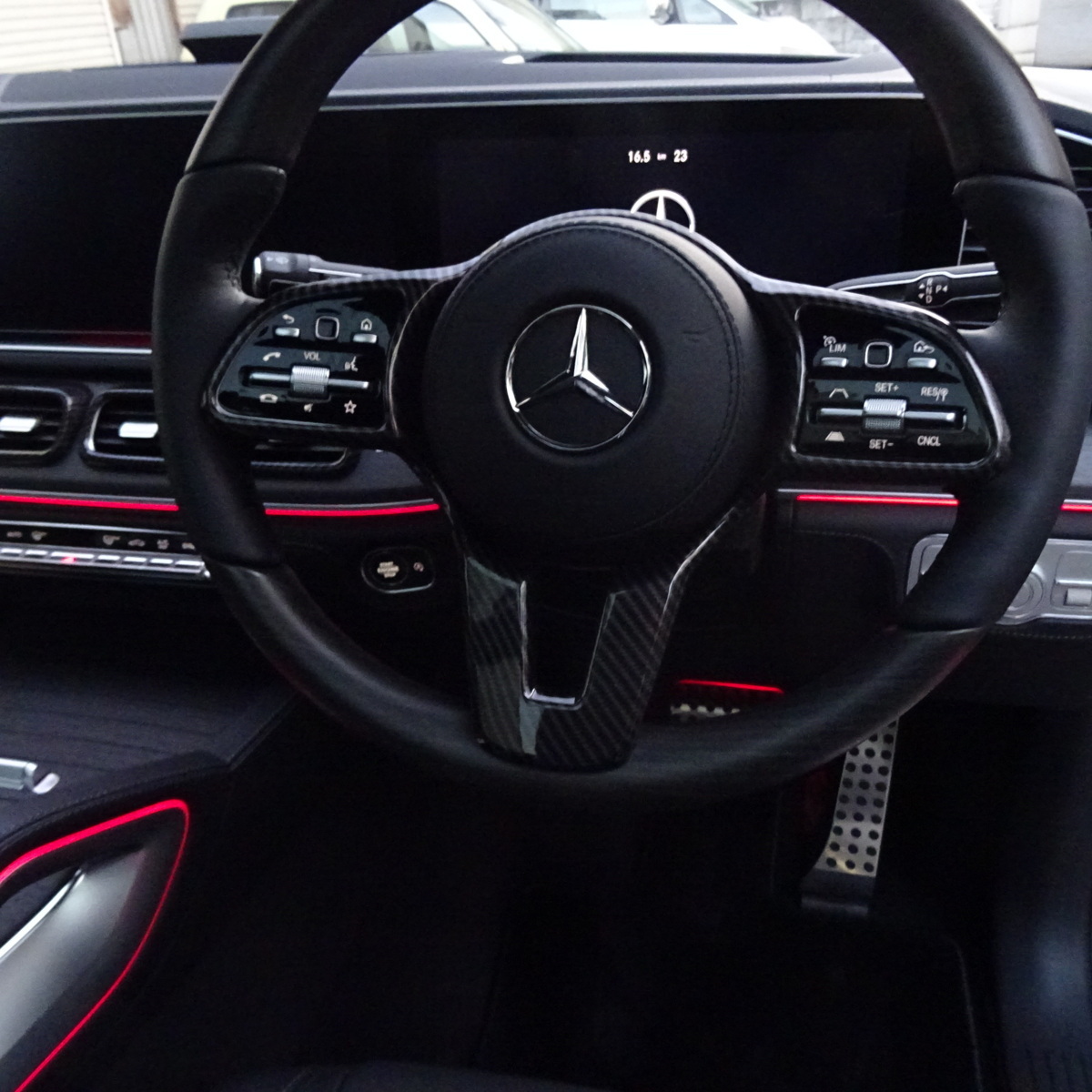 メルセデス ベンツ カーボン ルック ステアリング カバー W213 E220d オールテレイン 4マチック ローレウスエディション拍卖