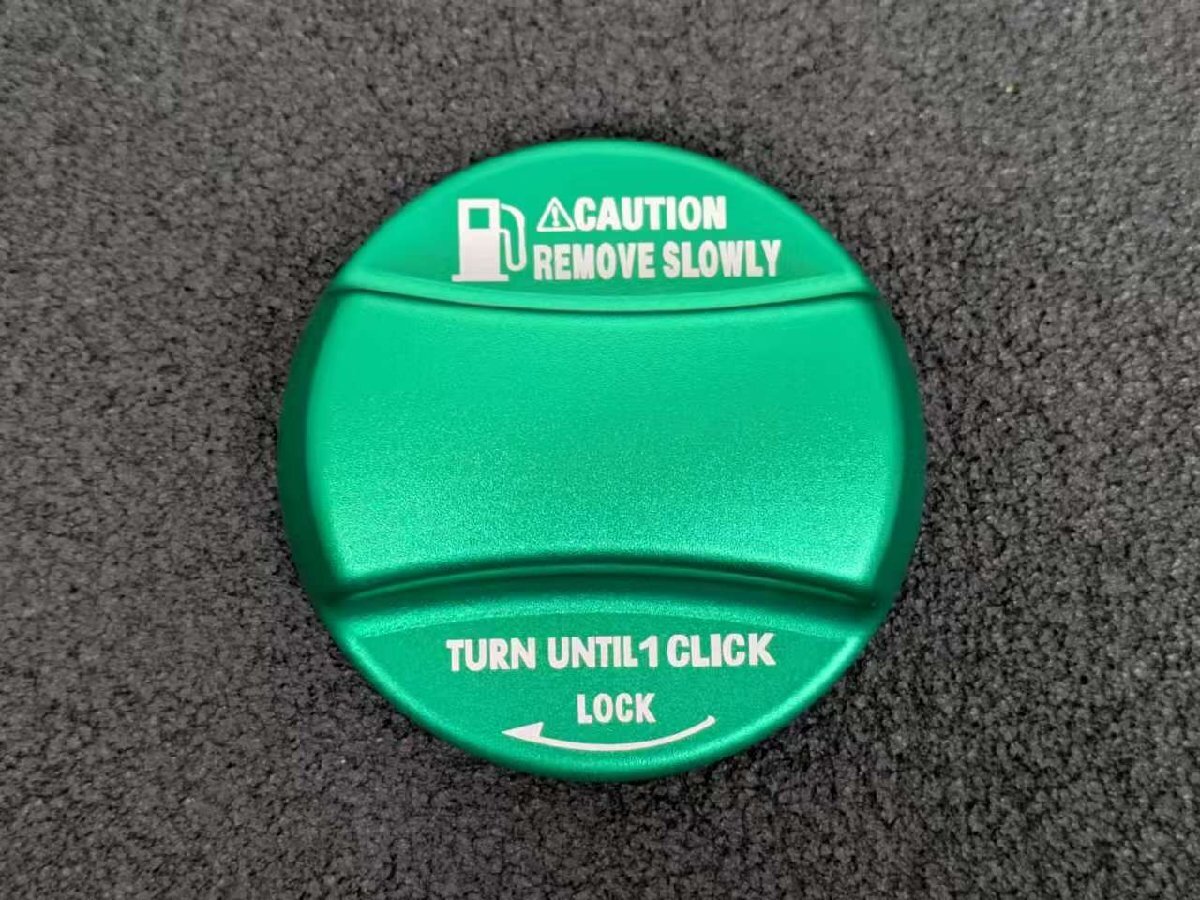 デザイン性UP♪ BMW 給油キャップ タンクキャップ カバー 緑 G11 G12 740e 740d 740Ld 740i 740Li 740Le 745e 750i 750Li M760Li拍卖