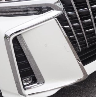 鏡面仕上げ♪ メッキ フロントバンパー ガーニッシュ アルファードハイブリッド 30 系 AYH30W ハイブリッド S SR エクゼクティブ拍卖