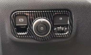 スポーティ全開♪ ベンツ カーボン ルック ヘッドライト スイッチパネル カバー C167 GLE400d GLE450d GLE53 GLE63 GLEクラス クーペ拍卖
