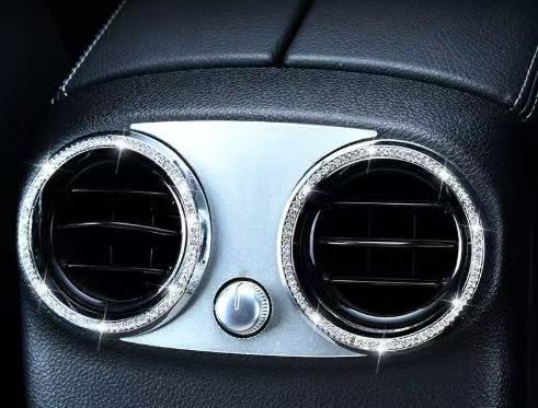 ラグジュアリー感UP♪ ベンツ リアエアコンダクト リング W213 E200 E220d E250 E350e E400 E450 E43 E53 E63 Eクラス セダン拍卖