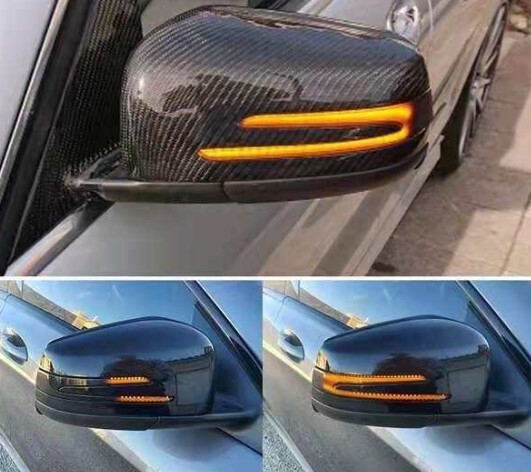 流れるウインカー♪ 高品質♪ ベンツ シーケンシャル ドアミラー ウインカー W117 X117 CLA180 CLA250 CLA45 シューティングブレーク拍卖