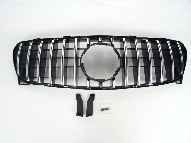 即納便♪ ベンツ パナメリカーナ 現行AMGルック グリル X156 GLA180 GLA220 GLA250 GLA45 GTRルック ガーニッシュ GTルック 後期拍卖