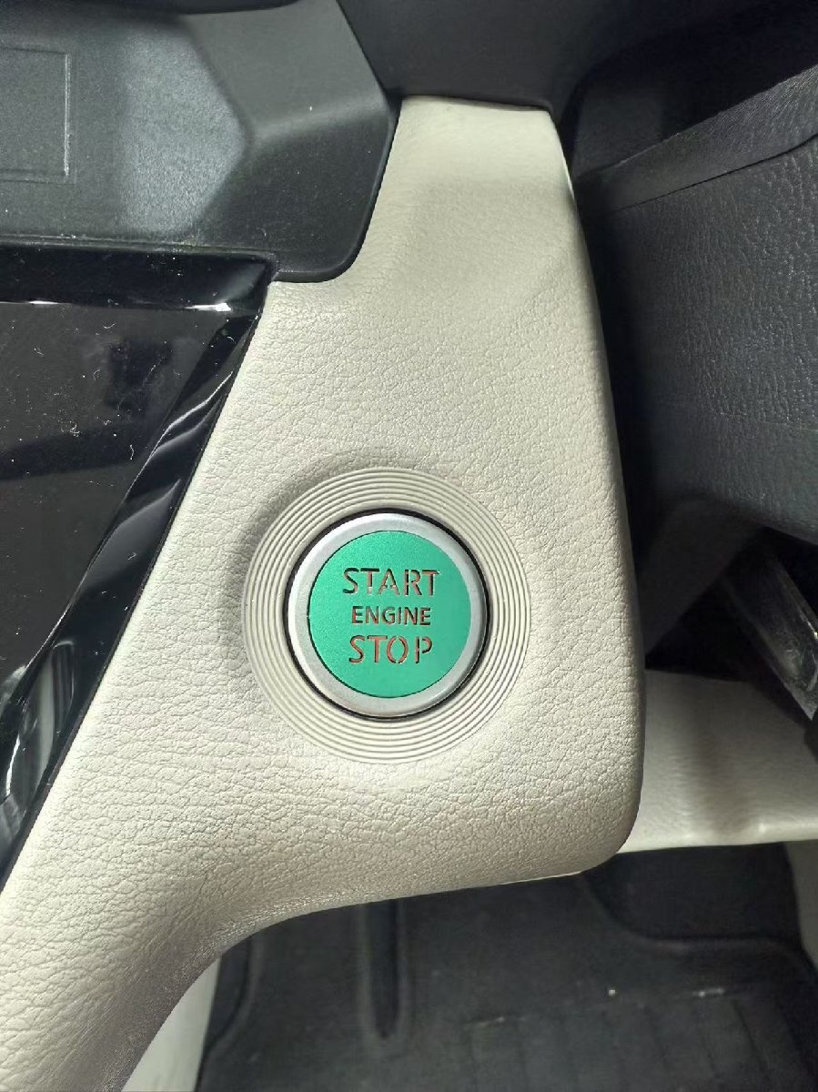 デザイン性UP♪ エンジン スターター スイッチ カバー 緑 三菱 ekワゴン B33W B36W M G拍卖