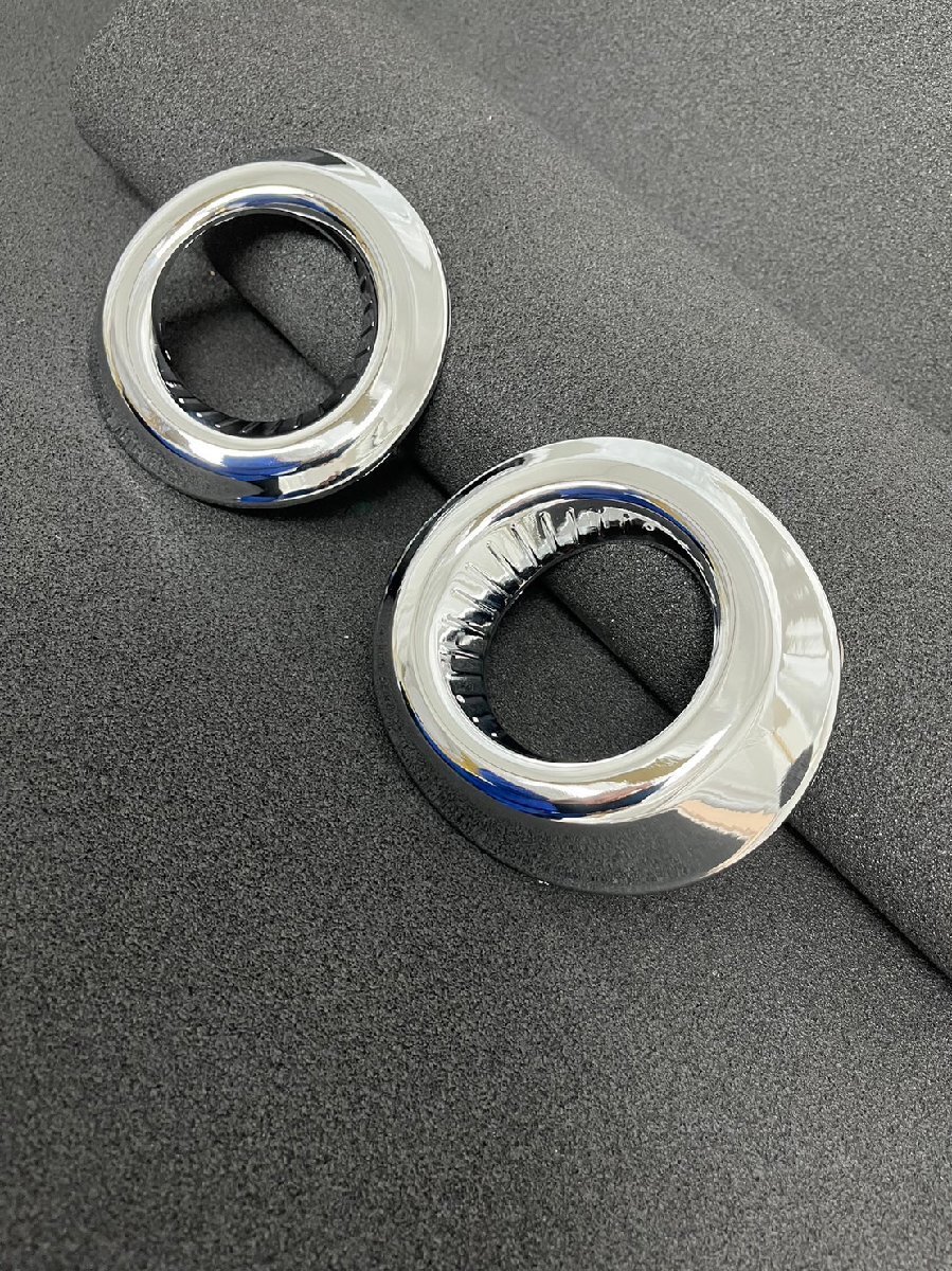 鏡面仕上げ♪ メッキ フォグランプ フォグライト ガーニッシュ ワゴンR スティングレー MH34S MH44S X T Jスタイル 後期拍卖