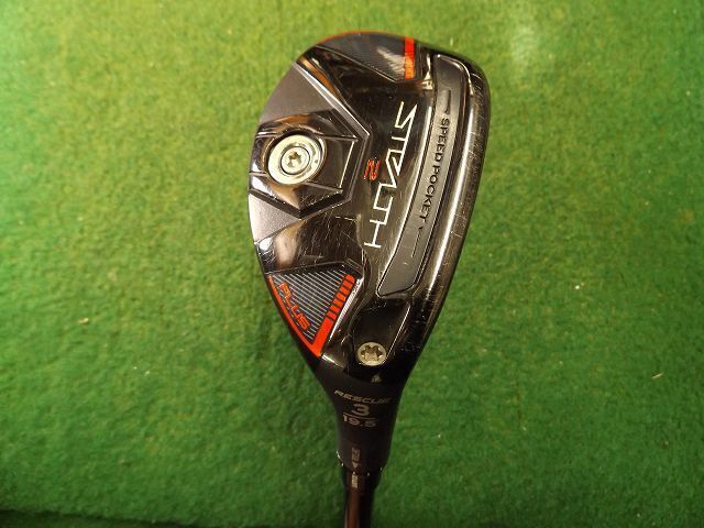 【税込】3447 STEALTH2 PLUS(US) #3 19.5° 純正カーボン S カバー無 テーラーメイド ステルス2 プラス ユーティリティ .940917拍卖