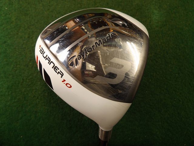 【税込】2368 BURNER 1.0 3W 15° 純正カーボン S カバー無 テーラーメイド バーナー フェアウェイウッド .959254拍卖