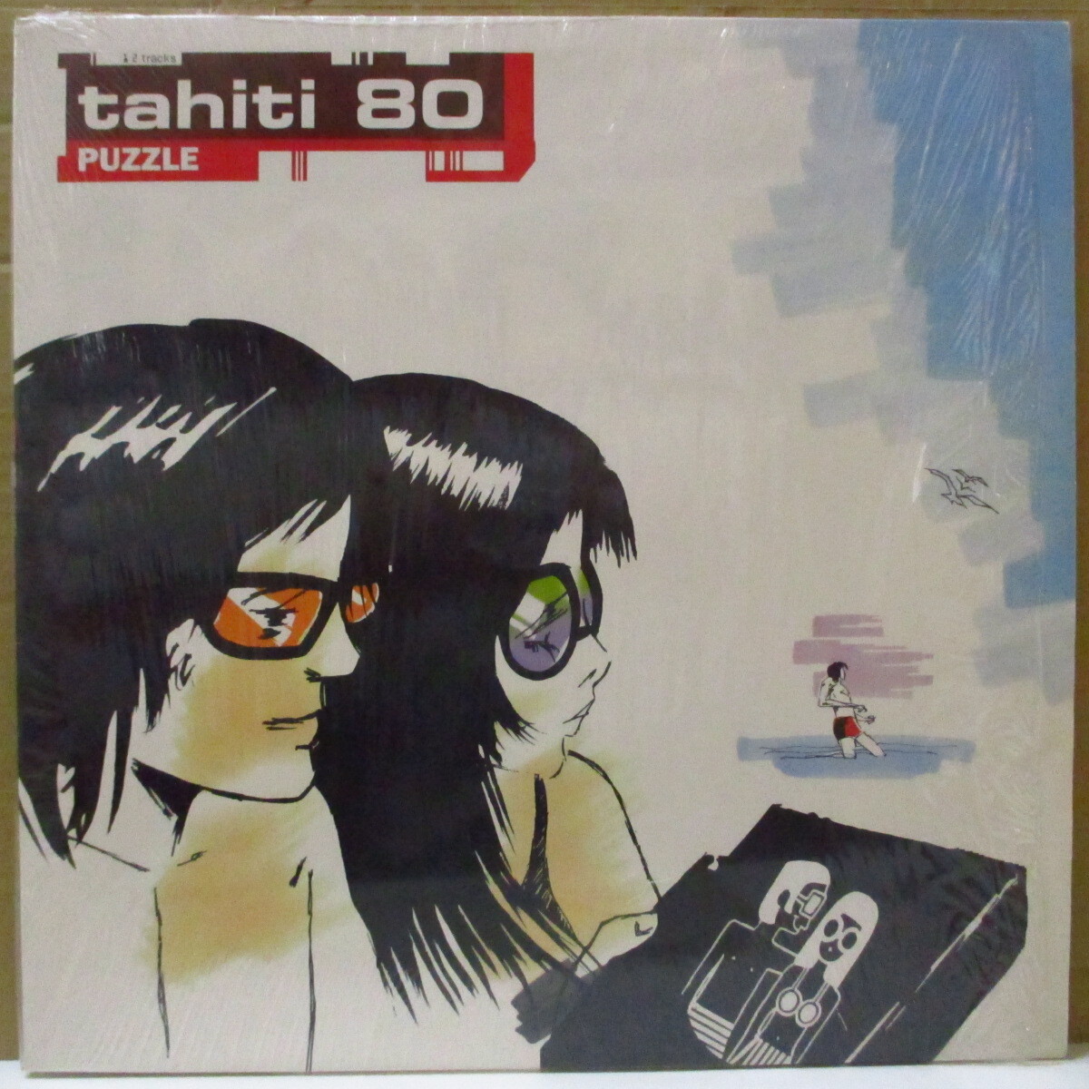 TAHITI 80(タヒチ80)-Puzzle (France オリジナル LP+インナー) '99年1stアルバムタヒ拍卖