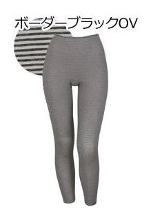 Lサイズ スゴ衣☆ワコール新品ボトムス 足首丈 レギンス 天綿混 ふんわり、あったか OV 日本製拍卖