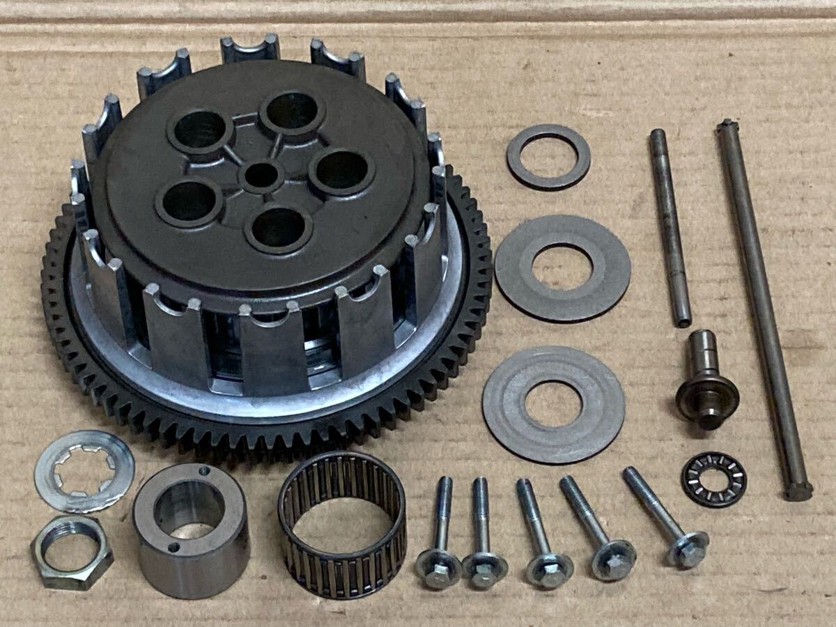 GK76A GSX-R400R クラッチ周り プレッシャープレート/クラッチハウジング/ボス 他 スズキ 【検索用】 CSX400インパルス GSX400Sカタナ拍卖