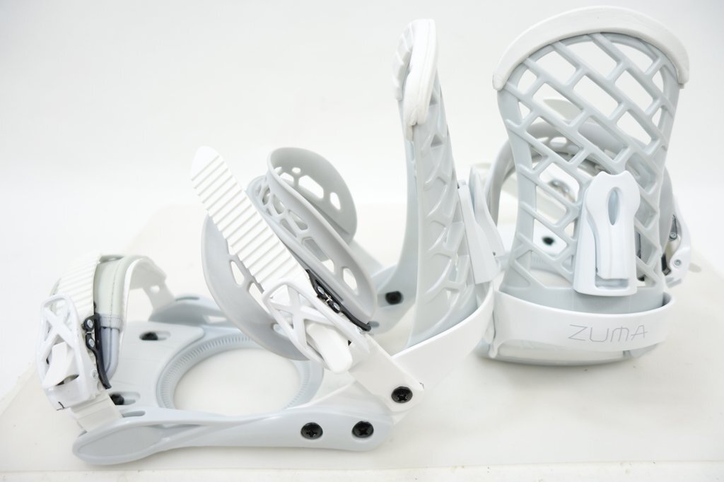 新品 2022-2023年モデル ZUMA ZM4200 スノーボード ビンディング 22-25cm対応 SM共通サイズ グレイ拍卖