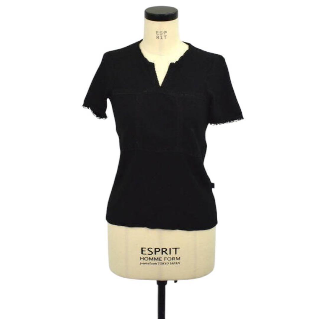 【CHRISTIAN LACROIX】半袖ニット*サイズS(中古)拍卖